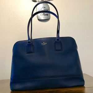 Kate Spade Blue Tote with Computer Sleeve